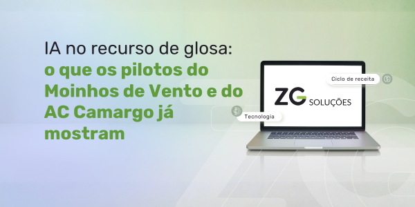 IA no recurso de glosa: cases Moinhos e AC Camargo